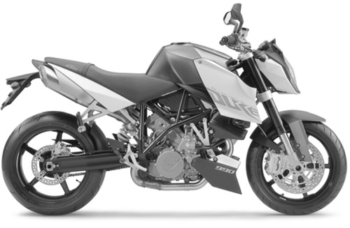 Product picture 2008 Ktm 990 Super Duke / 990 Super Duke R Owners Manual
